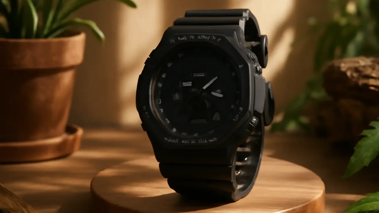 Relógio G-Shock GA-2100-1A1DR Preto: Design e Resistência