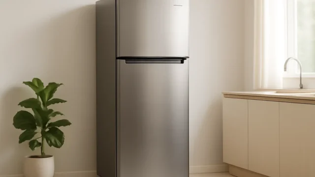 Refrigerador 340L 2 Portas Frost Free Evox 220 Volts, Inox, Consul