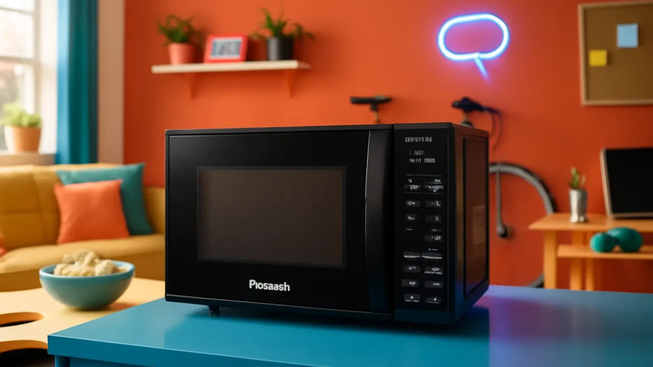 Micro-ondas Panasonic NN-GT68LBRUK 30 Litros, Grill, Preto, 220V - Eficiência e Versatilidade na Cozinha