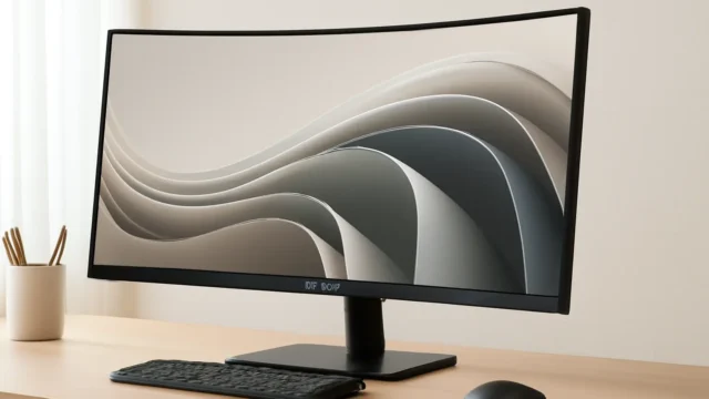 MSI Monitor de Computador Pro MP341CQ 34 Polegadas: Monitor Curvo Profissional com Taxa de Atualização de 100 Hz