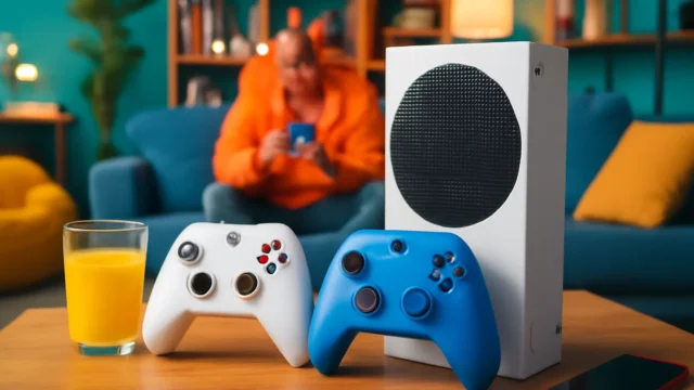 Console Series S 512GB 1 Controle Branco e 1 Azul