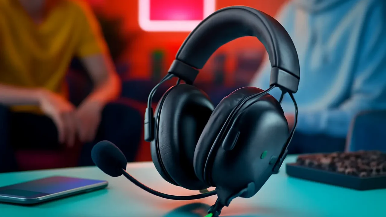 Razer Fone de Ouvido para Jogos BlackShark V2 X: Som Surround 7.1 e Drivers de 50 mm