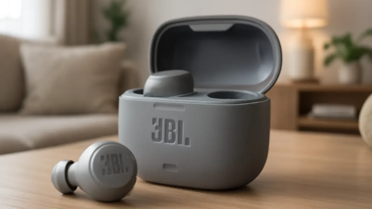 Fones de ouvido JBL Live Free 2 TWS Cinza – Conforto e Qualidade de Som