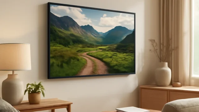 Samsung Smart TV QLED 32" Full HD QN32LS03C - Gaming Hub, Tela Matte, Modo Arte, Suporte de parede incluso