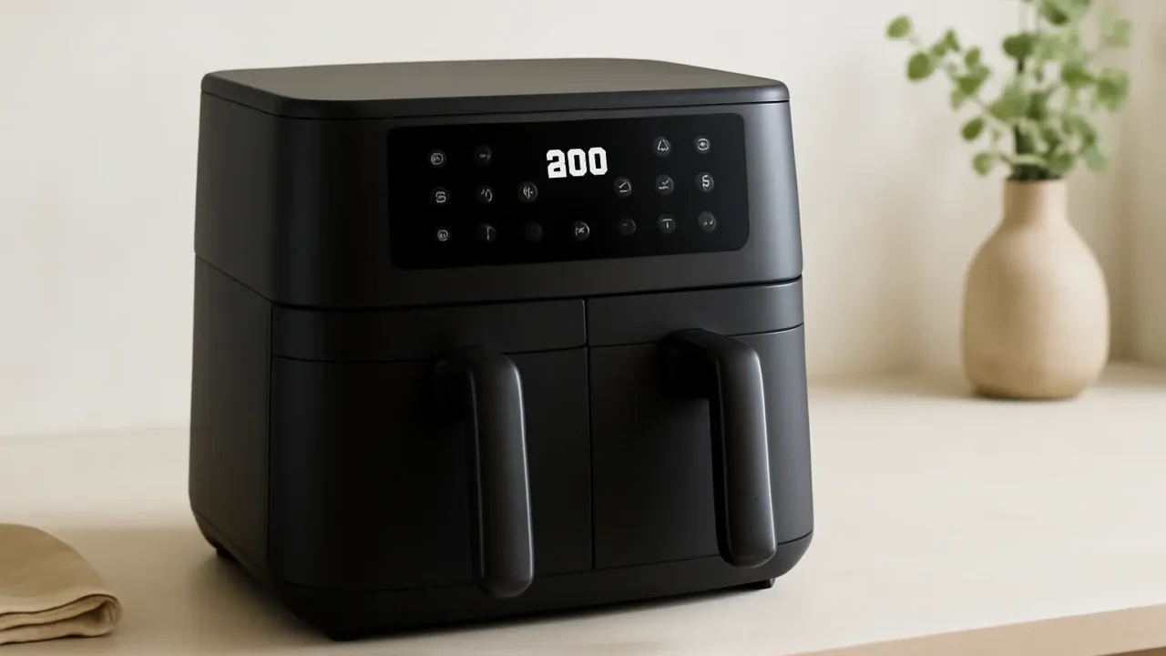Fritadeira Air Fryer Eos 9 Litros Digital Dual Zone Eaf90dd