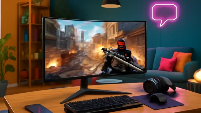 LG Monitor de Jogos FreeSync Ultrawide WQHD 160Hz Curvo 34" (34GP63A)