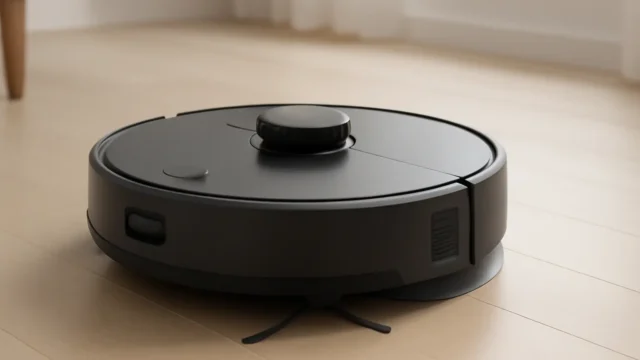 DREAME D9 Max Gen 2 Robô Aspirador de Pó e Passa Pano, 6000Pa, 240 Min Autonomia, Navegação Laser, Evitação Inteligente de Obstáculos, App/Voz (Alexa/Google), Mapeamento Multinível