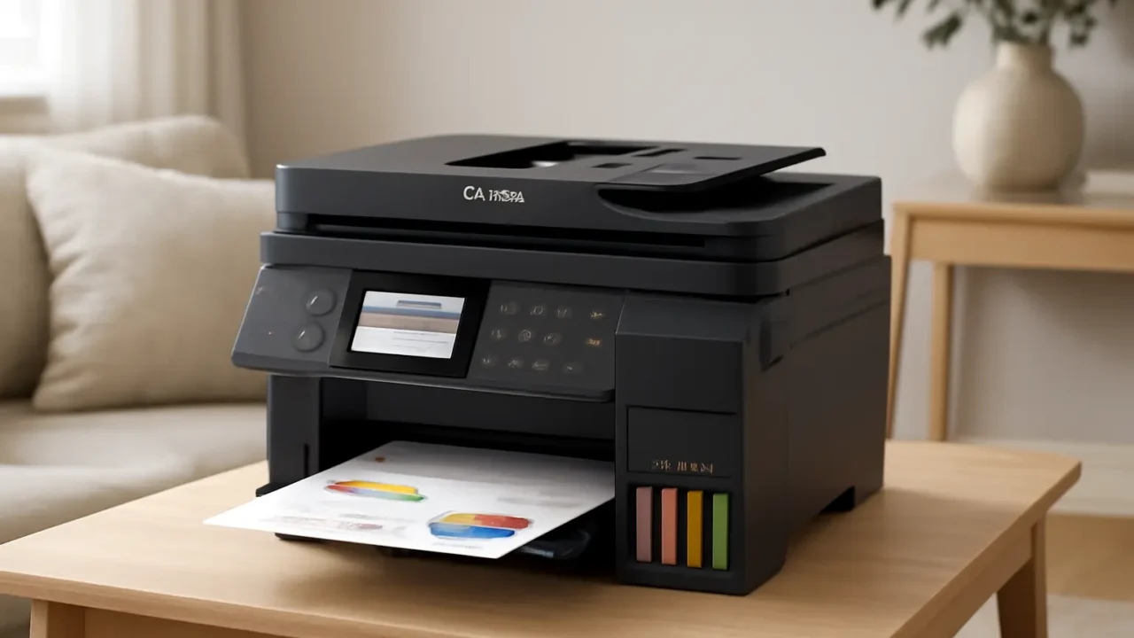 Multifuncional Epson EcoTank L5590 - Tanque de Tinta Colorida, Wi-Fi Direct, Ethernet, Fax, ADF, Bivolt