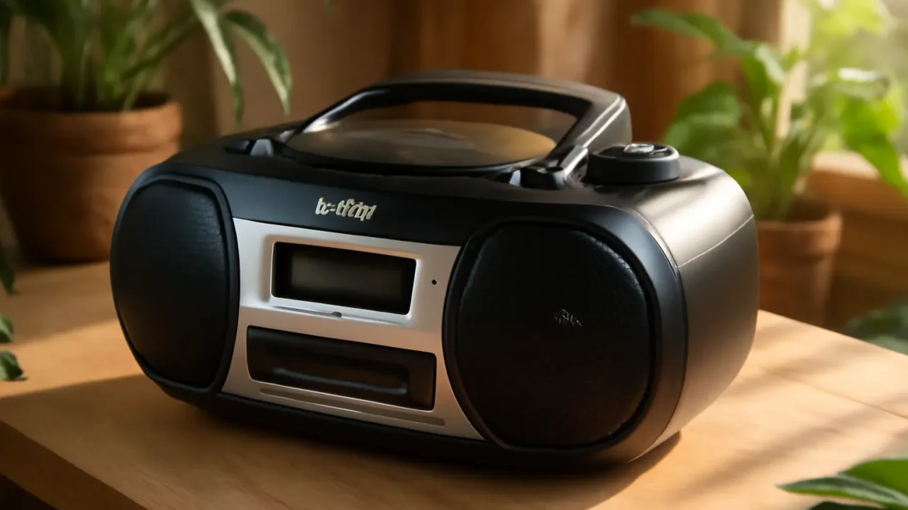 PHILIPS Leitor de CD Cassete Estéreo, Boombox Portátil AZ328 – Som de Alta Qualidade para Todos