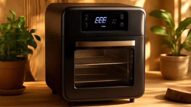 Fritadeira Air Fryer Oven EOS 15 Litros Digital Inox All Black EAF15IP 110V - Cozinha Sem Complicação