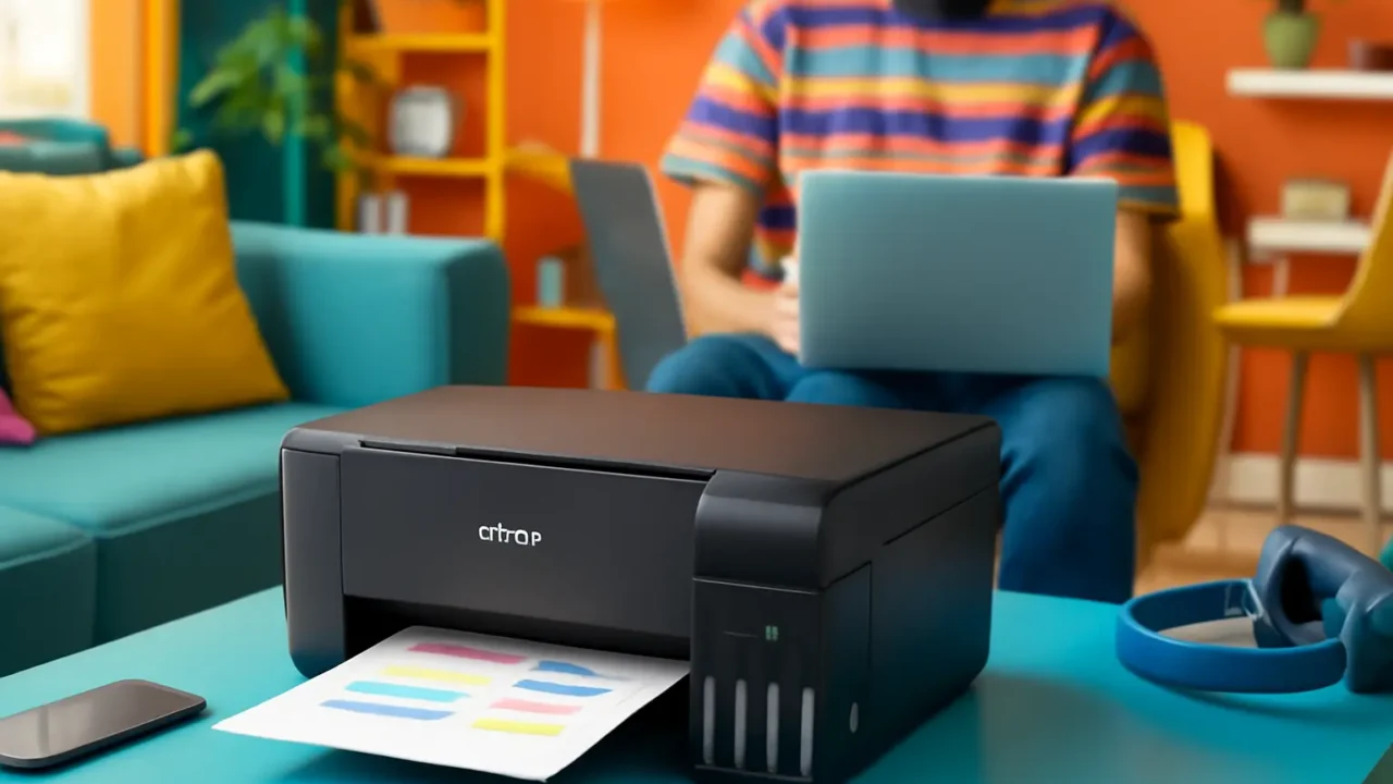 Impressora Epson EcoTank L1250 - Tanque de Tinta Colorida, Wi-Fi Direct, Comando de voz, Bivolt