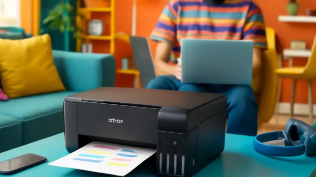 Impressora Epson EcoTank L1250 - Tanque de Tinta Colorida, Wi-Fi Direct, Comando de voz, Bivolt