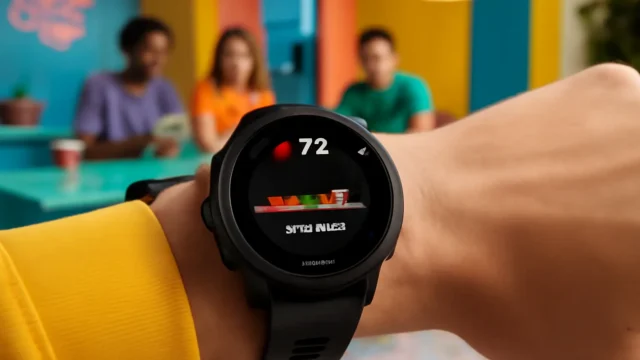 Monitor Cardíaco de Pulso com GPS Garmin Forerunner 55 Preto