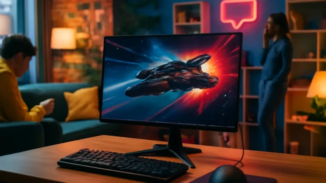 Monitor Acer Gamer Nitro KG243Y G0bi 23.8” Full HD 120 Hz 1ms