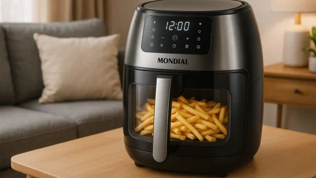 Fritadeira Mondial Digital 5L com Visor e 2000W