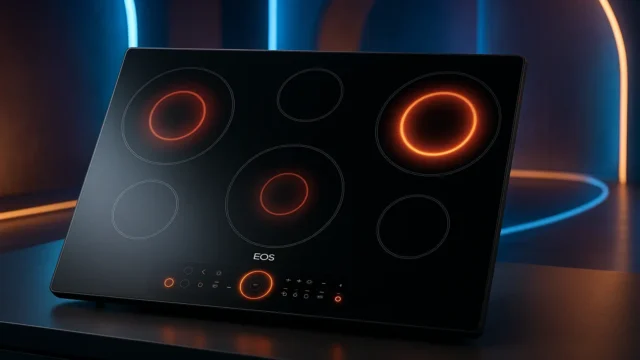 Cooktop Eos Freezone: Indução Potente e Segurança com 5 Bocas