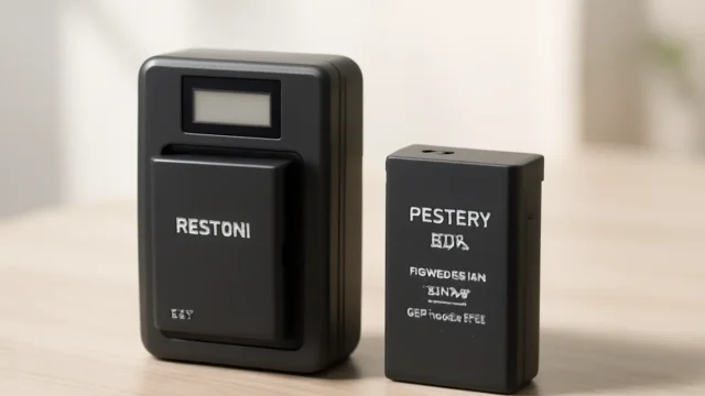 BESTON Conjunto de 2 baterias e carregador LP-E17 para câmeras Canon