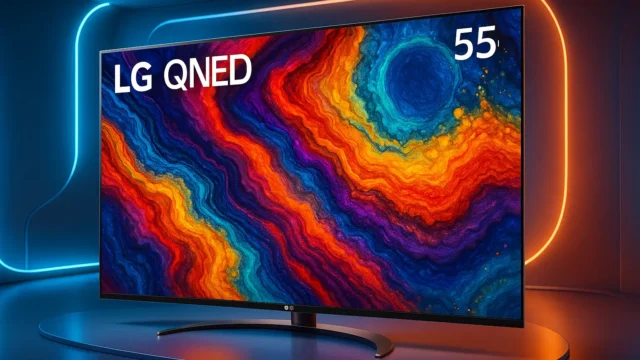 TV LG 55 QNED 4K UHD: Imagem Vibrante e Conectividade de Ponta