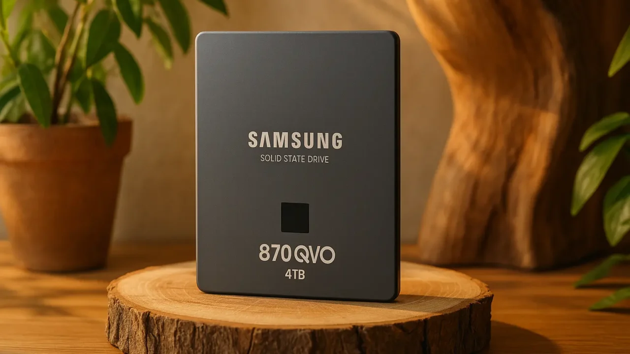 SSD Samsung 870 QVO 4TB: Alta Capacidade e Desempenho Sustentável