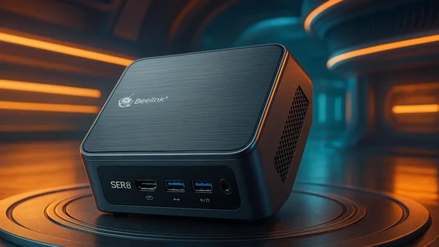 Beelink SER8 Ryzen 7 8745HS Mini PC: Potência Compacta e Alta Performance