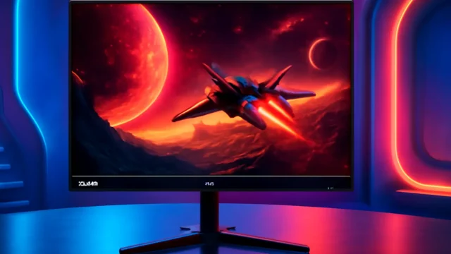 Monitor Gamer Acer Nitro 5 KG241Y Ebii - Tela de 23.8” Full HD com 100Hz e AMD FreeSync