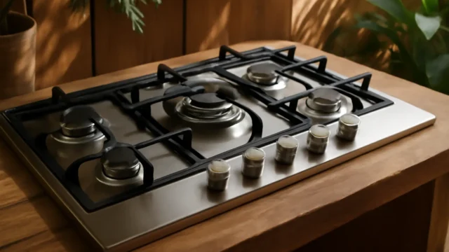 Cooktop 5 Bocas Brastemp Gourmand BDK75D Inox 220V