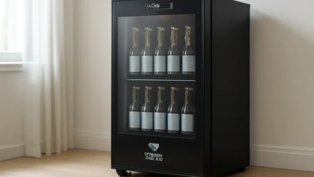 Cervejeira EOS Bierhaus 100 Litros Black Glass Frost Free ECE120 110V