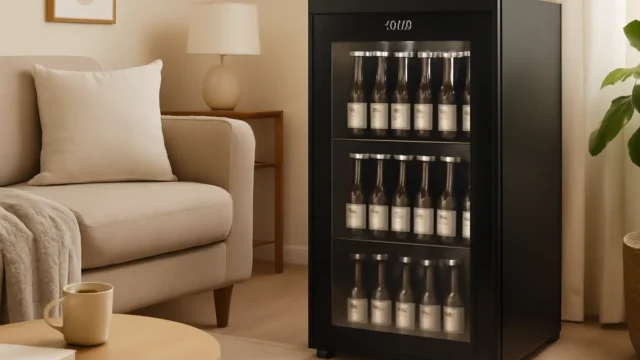 Cervejeira EOS Bierhaus 100 Litros Black Glass Frost Free ECE120