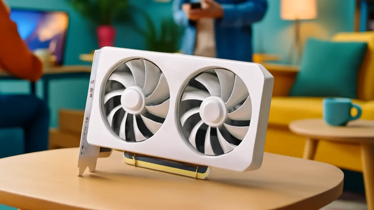 GPU NVIDIA GeForce RTX 3050 8GB GDDR6 128bit Branco - Desempenho e Design Premium