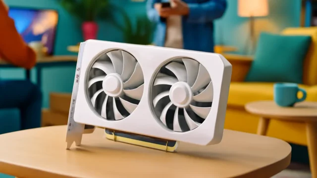 GPU NVIDIA GeForce RTX 3050 8GB GDDR6 128bit Branco - Desempenho e Design Premium