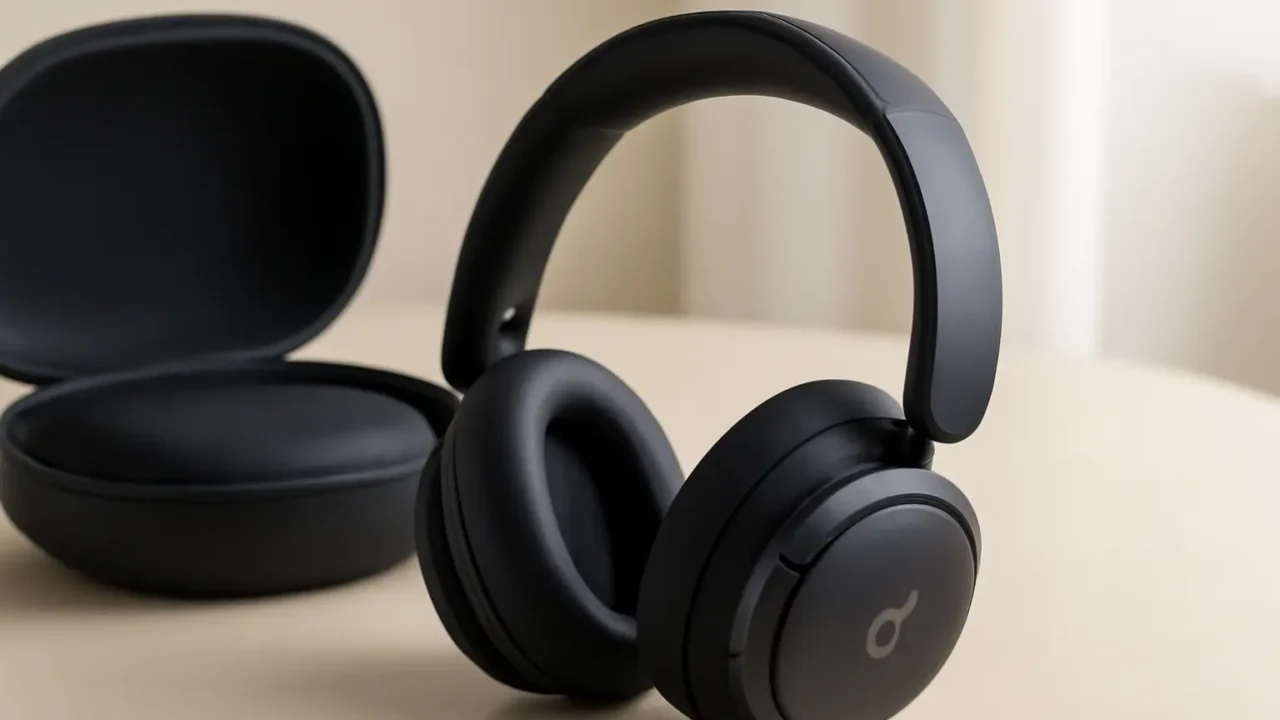 soundcore by Anker Space Q45 Fones de Ouvido com Cancelamento de Ruído Adaptativo