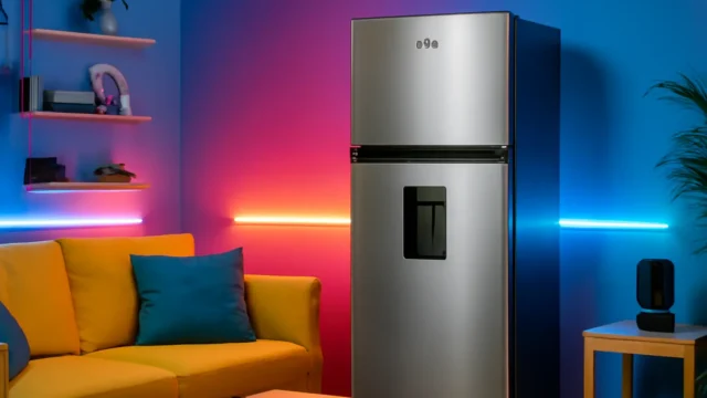 Geladeira EOS 190 Litros com Dispenser de Água na Porta Inox ERV200S