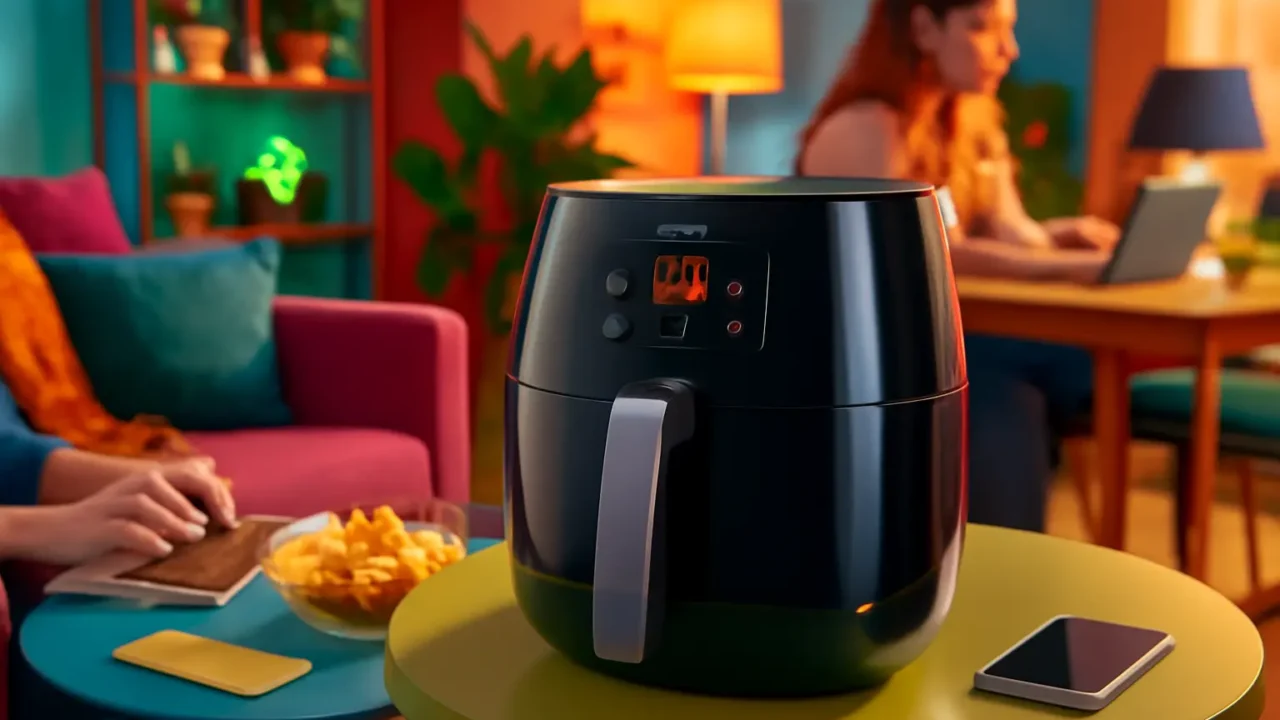 Fritadeira Airfryer Essential XL Conectada, Philips Walita, 6.2L de Capacidade, 2000W