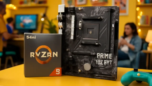 KIT UPGRADE AMD RYZEN 5 5600G, PLACA MÃE A520M-E PRIME ASUS, NEOLOGIC