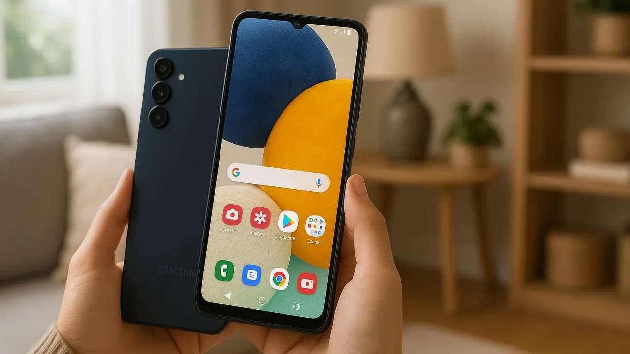 Samsung Galaxy A25 5G 256GB com 8GB RAM e Tela de 6.5"