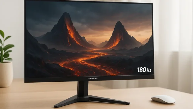 Monitor Gamer 27" Primetek 27H2G com 180Hz: Fluidez e Imersão