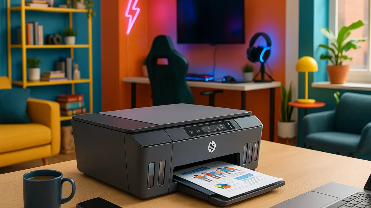 Multifuncional HP Smart Tank 584 All-in-One: Qualidade e Economia