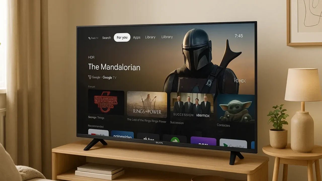 Smart TV Philips 43" Full HD com Google TV e HDR