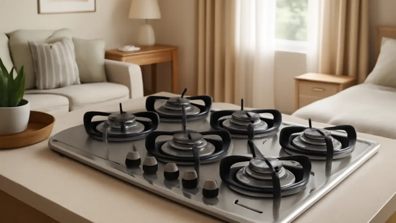 Cooktop 5 bocas Consul com controle fácil e acendimento automático - CD075AE BIVOLT