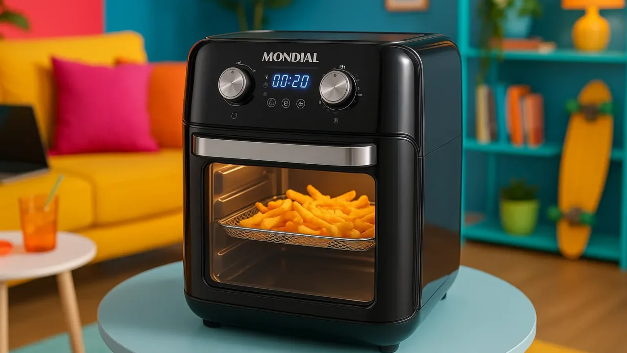 Fritadeira Air Fryer Forno Oven 12L Mondial: Tecnologia e Versatilidade