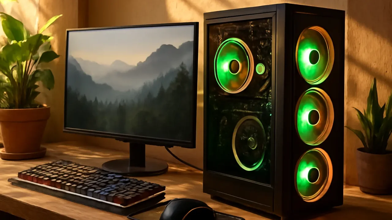 PC GAMER AMD RYZEN 7 5700G - 16GB DDR4 - SSD 240GB - RADEON VEGA 8 - MONITOR 19'' - KIT GAMER RGB