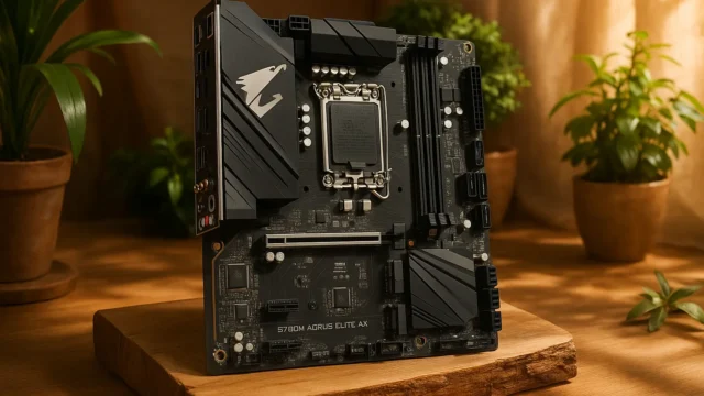GIGABYTE B760M AORUS Elite AX: DDR5, Wi-Fi 6E e Conectividade Avançada
