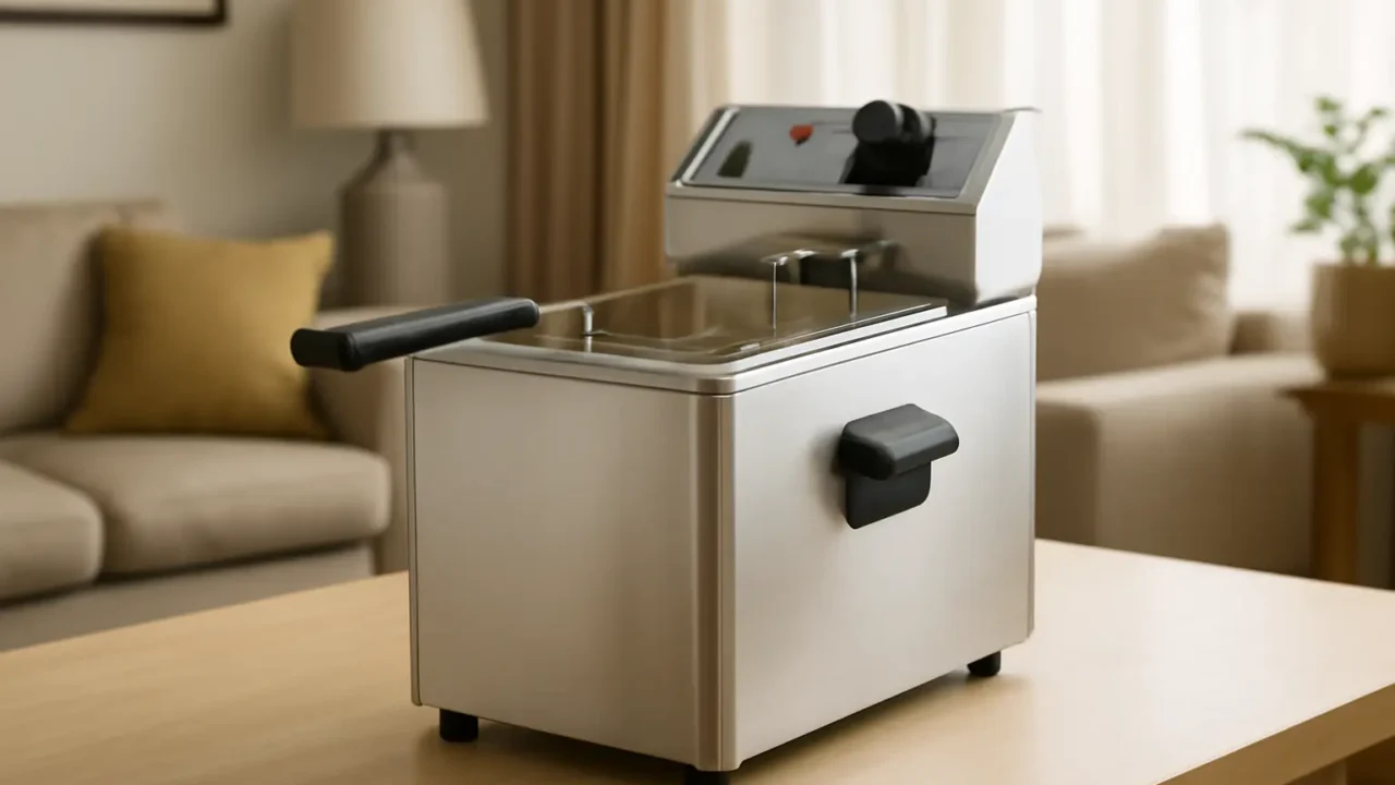Fritadeira Industrial Elétrica 5L Premium 220V
