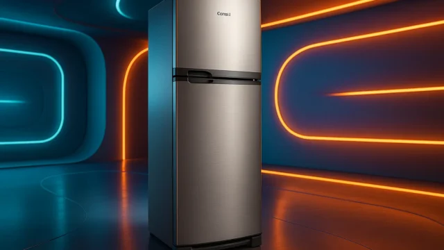 Geladeira Consul Frost Free 342L Inox com Gavetão Hortifruti