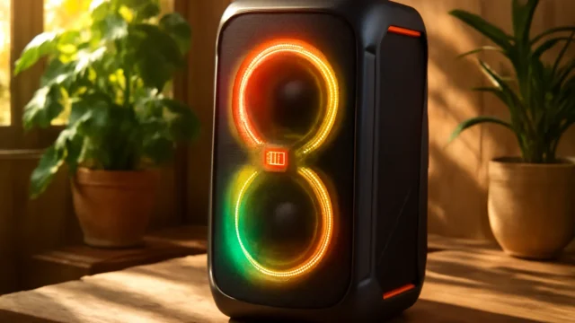 JBL PartyBox Stage 320: Potência e Show de Luzes para Festas