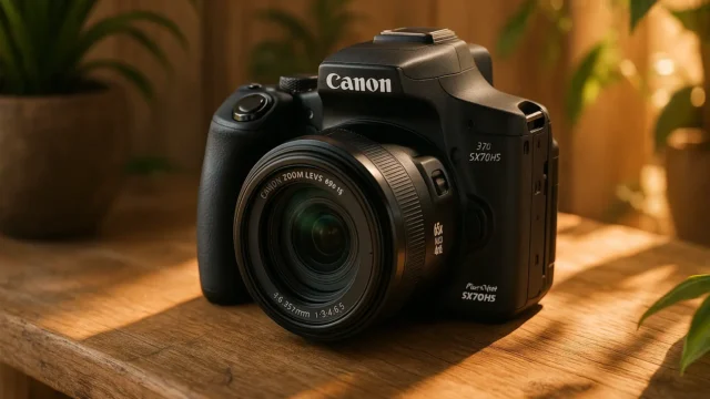 Canon PowerShot SX70 HS Black - Zoom de 65x e Vídeo 4K