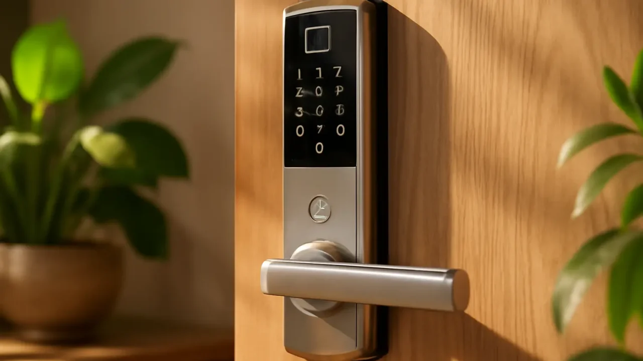 Fechadura Digital de Embutir Wi-Fi com Biometria, Elsys, ESF-DE4000B, Prata - Abertura via Biometria, Senha Numérica e Aplicativo