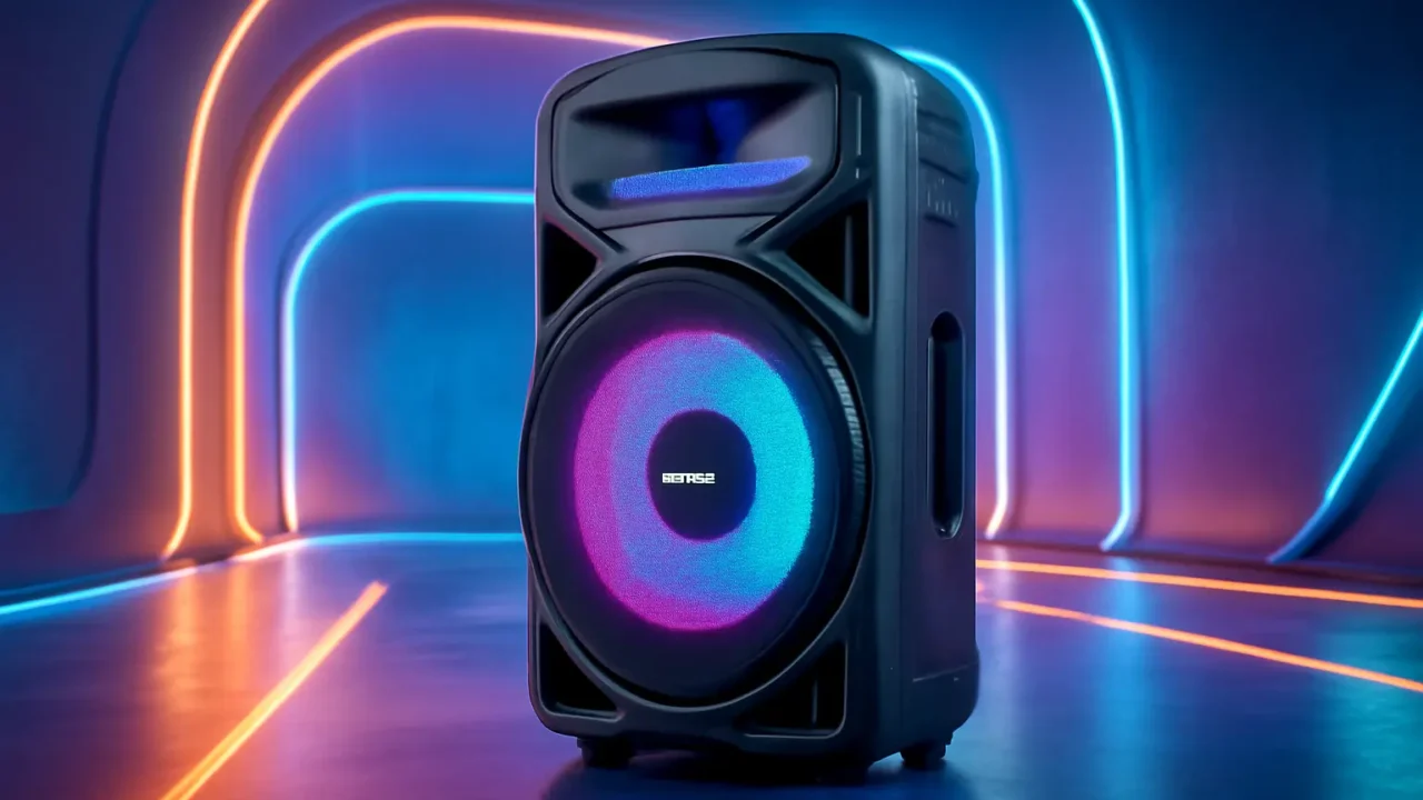 Caixa de Som Torre Storm 8Pol. 1000w Rms Bt/Fm/P10 Pulse - SP509: Potência e Diversão para Sua Festa