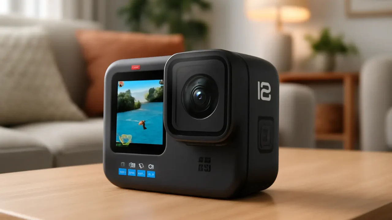 GoPro HERO12 Black - Câmera de Ação à Prova D'Água com Vídeo Ultra HD 5.3K60