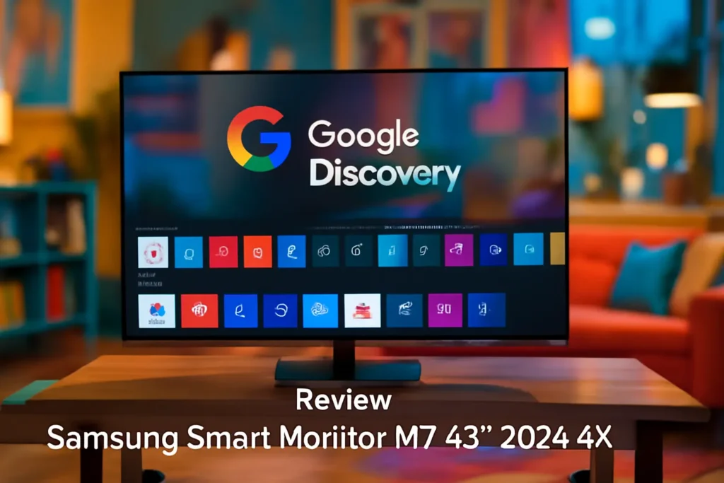 Samsung Smart Monitor M7 43" 2024 4K: Design, Desempenho e Funcionalidades Avançadas